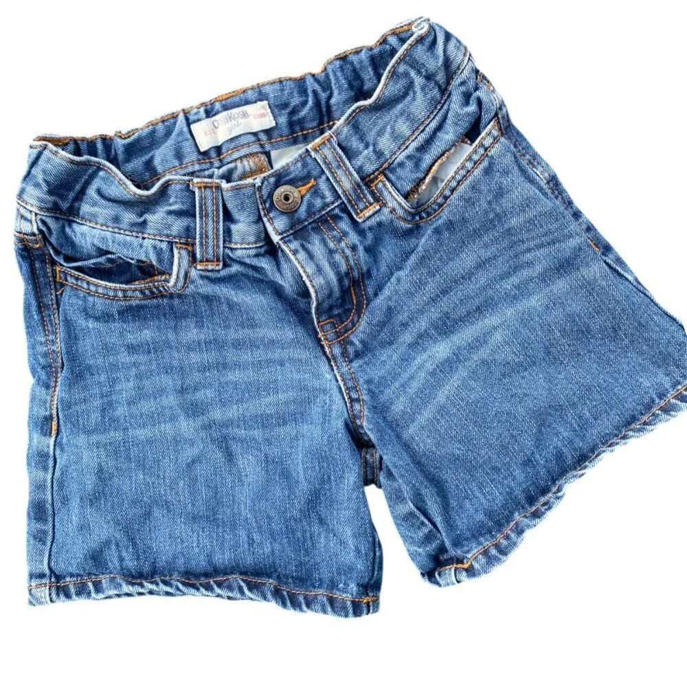 Oshkosh Girl Medium Wash Jean Shorts size 6